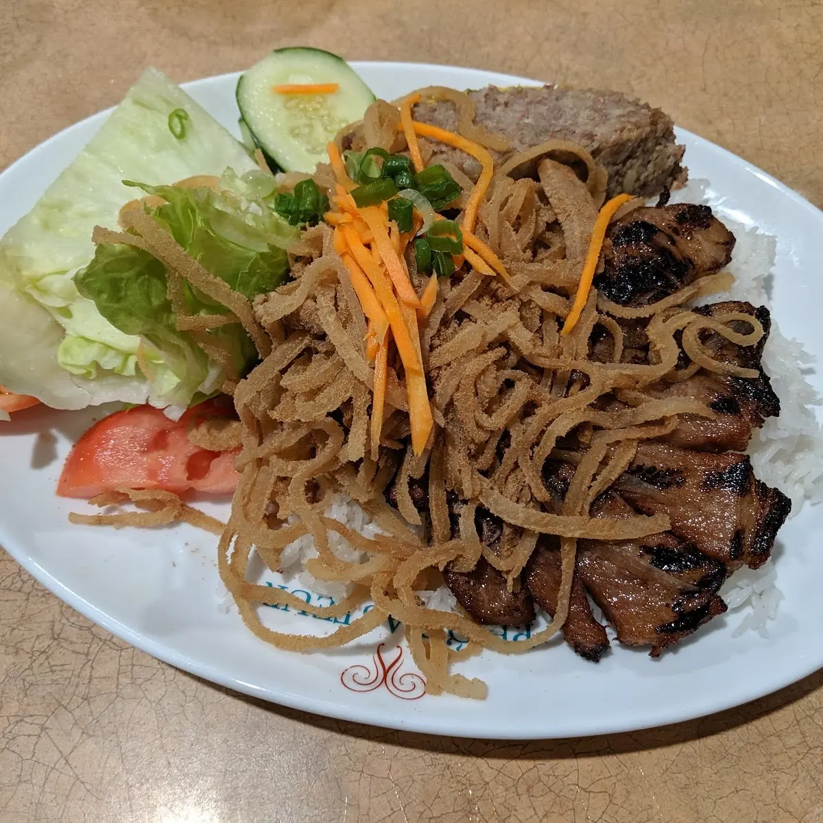 Com Suon Bo Nuong - Grilled Beef Short Rib Rice