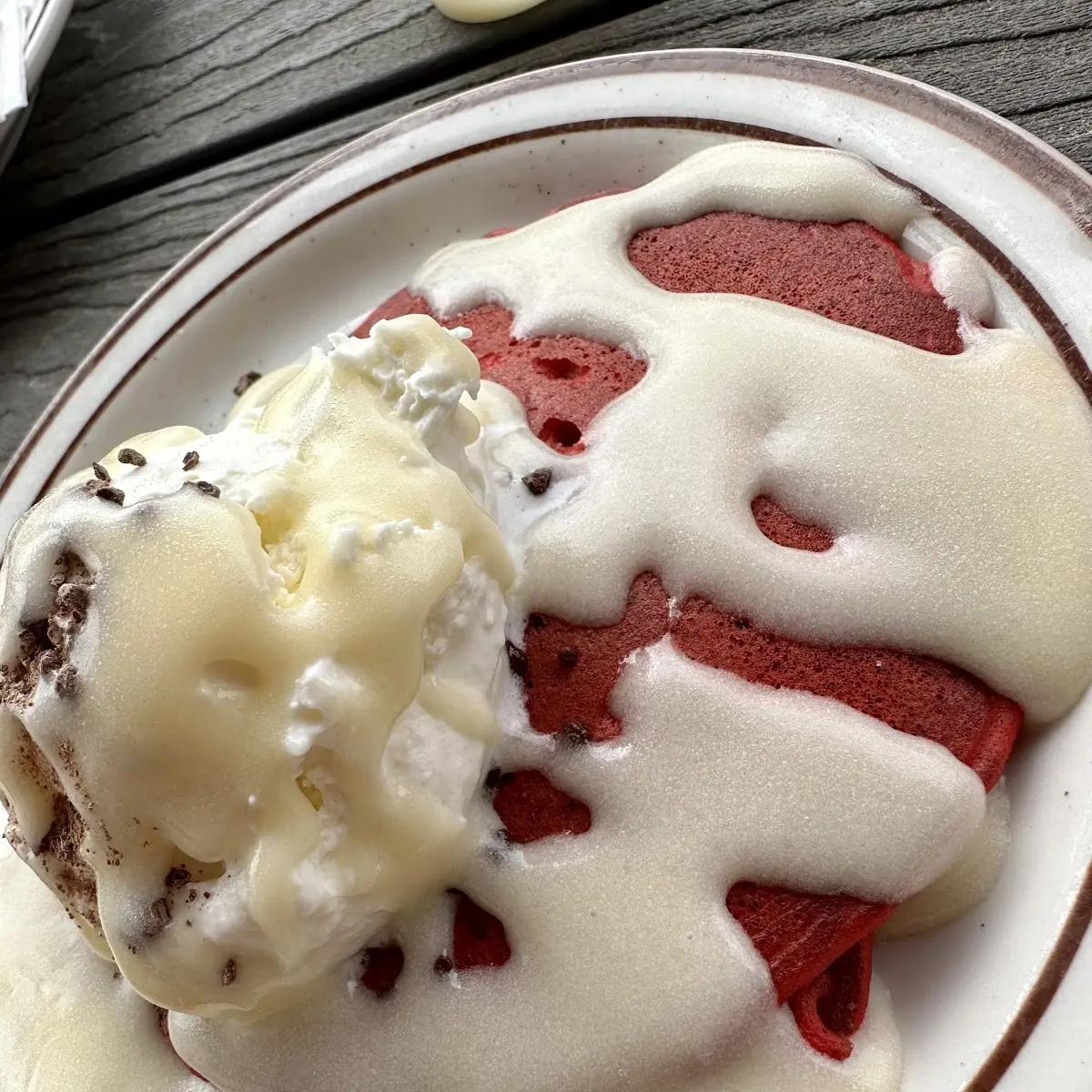 Red Velvet Pancakes