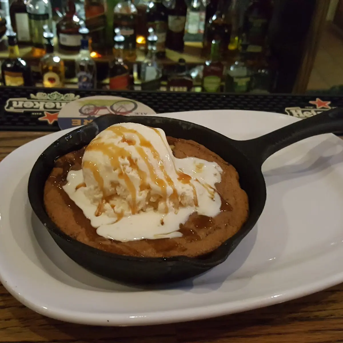 Chocolate Chip Skillet Sundae