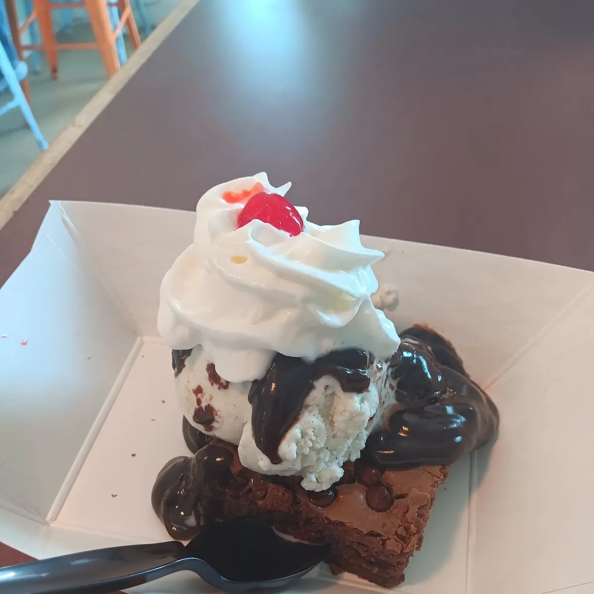 Brownie Sundae