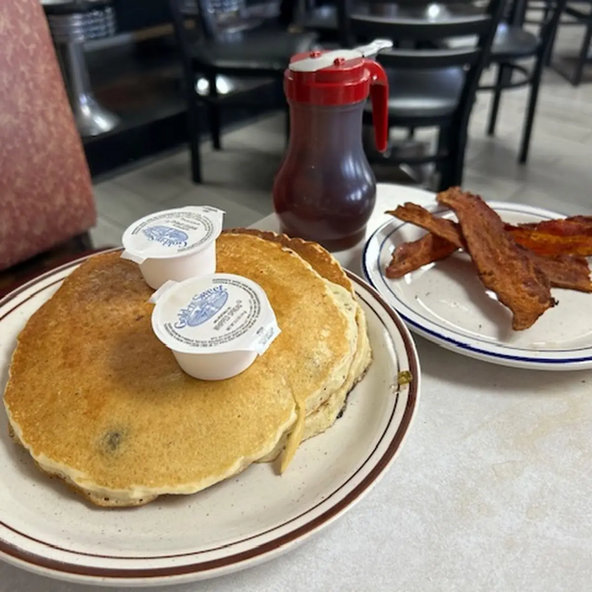 Blueberry Short Stack Pancakes