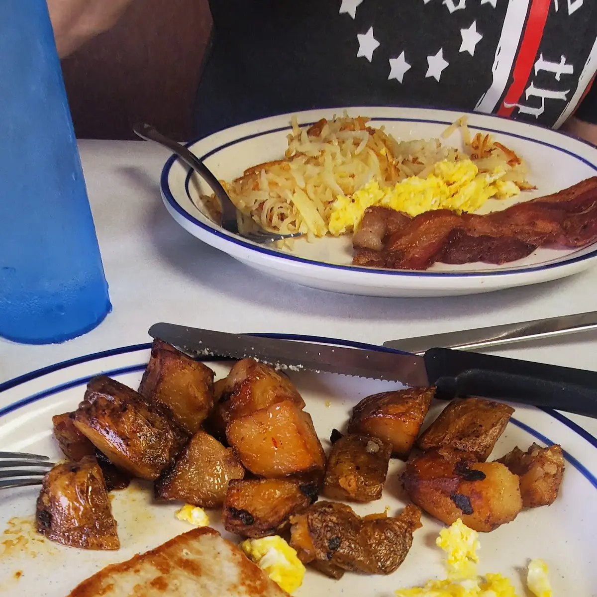 Pork Chops and Eggs