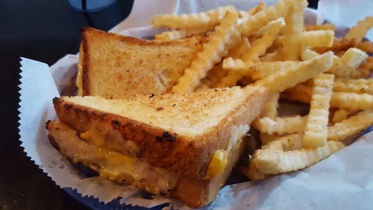 Chicken Strip Melt Sandwich