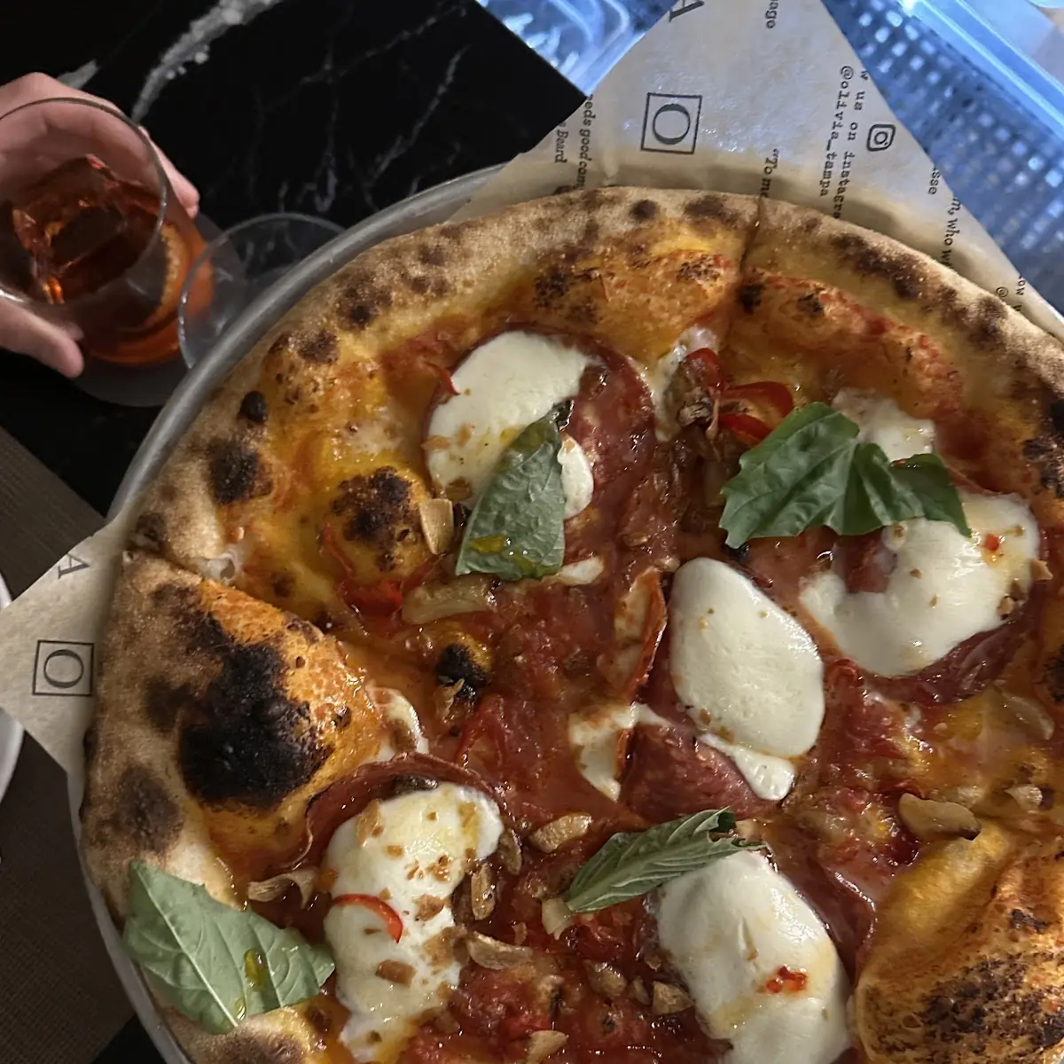 Margherita Pizza with Fresh Basil