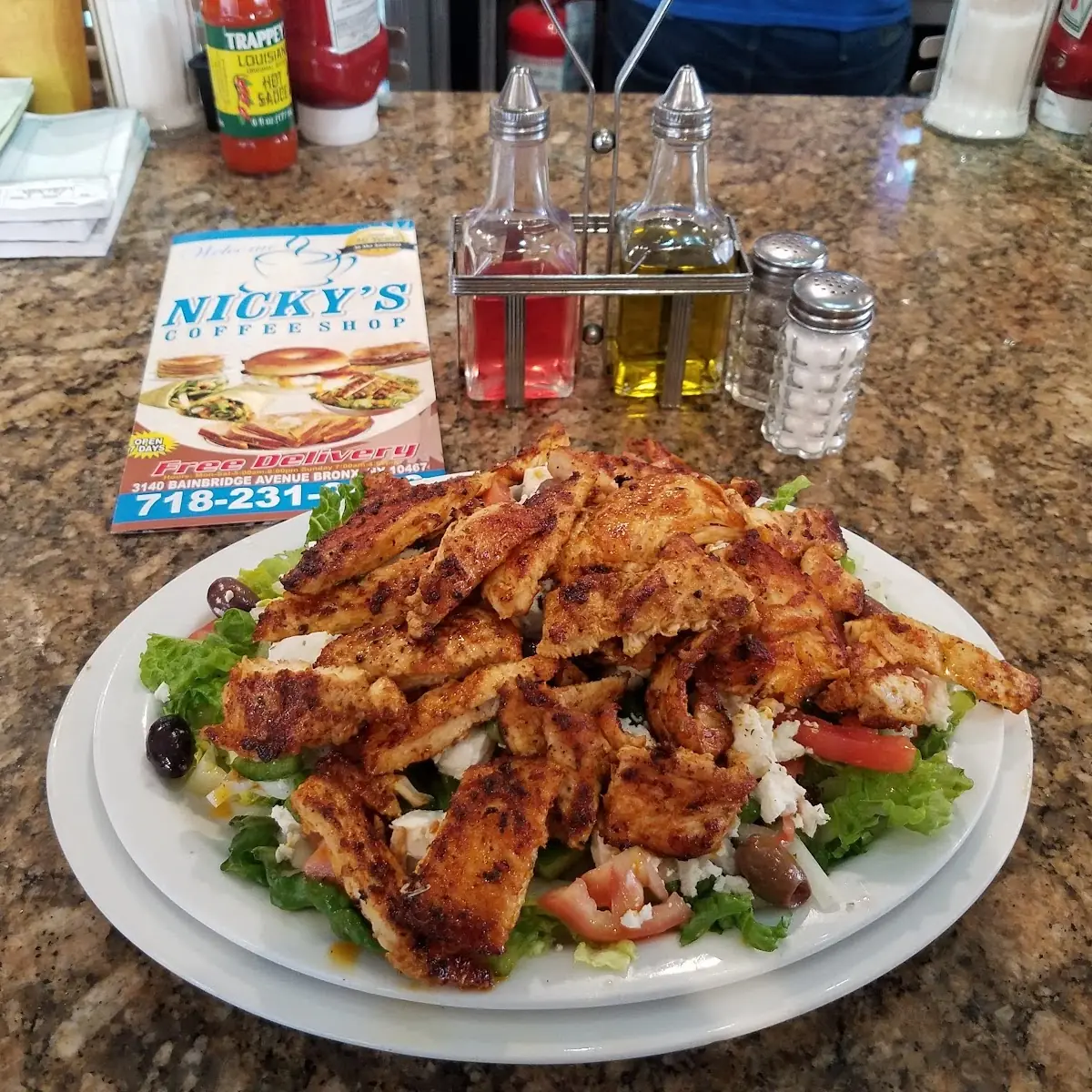 Chicken Salad with Bacon Club Sandwich