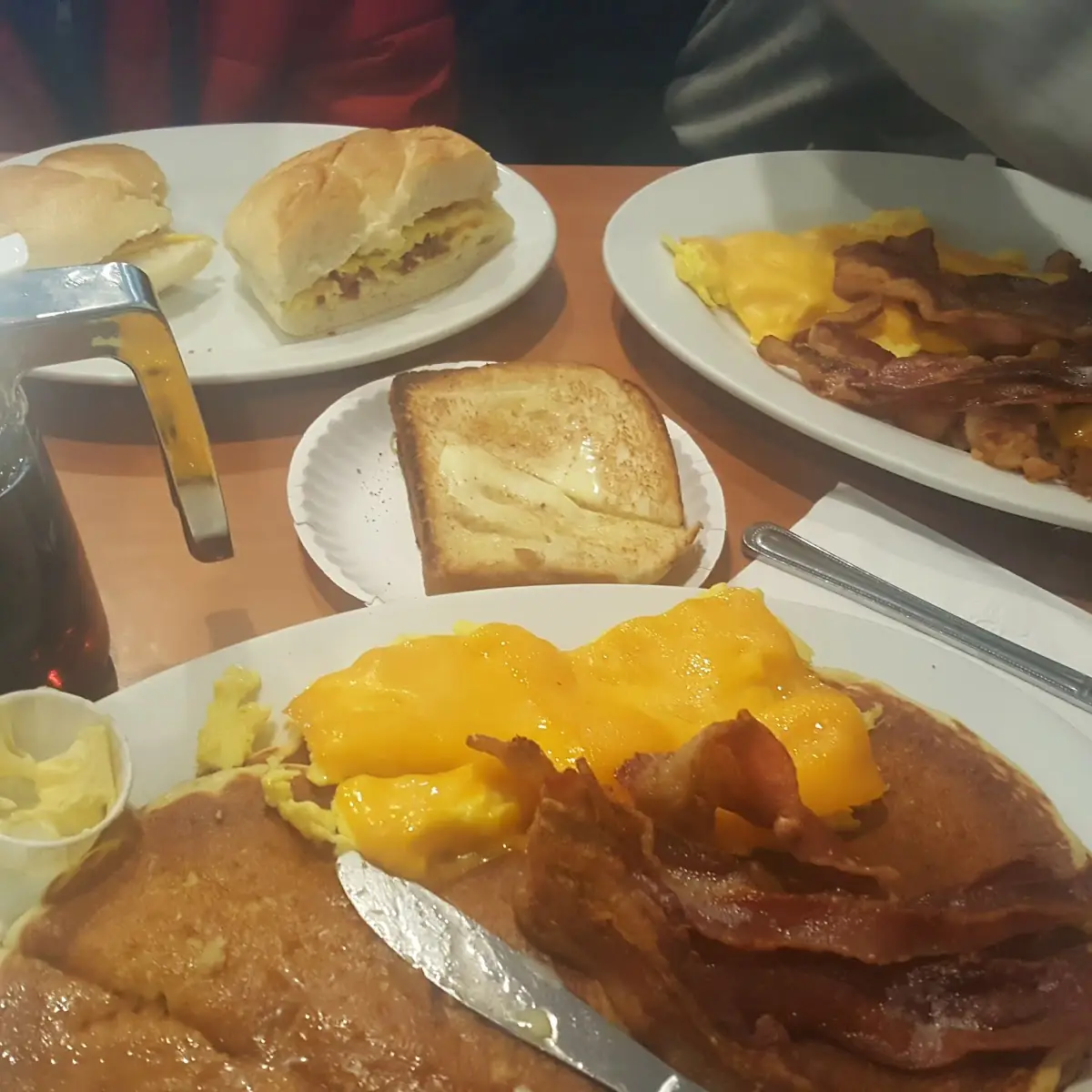 Hash Browns Pancakes or French Toast
