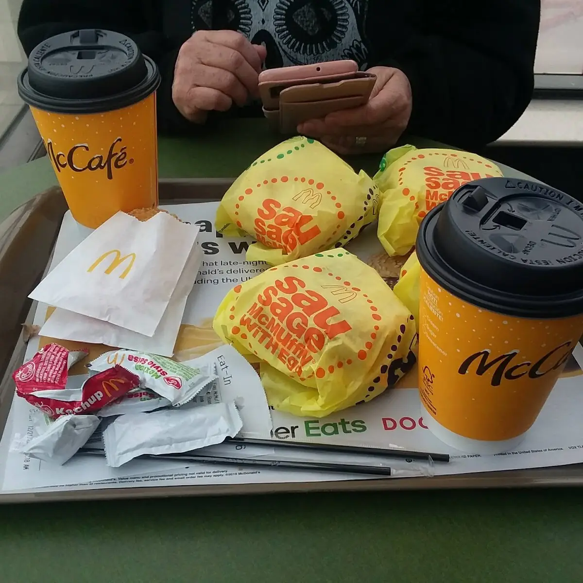 Sausage Mcmuffin with Egg