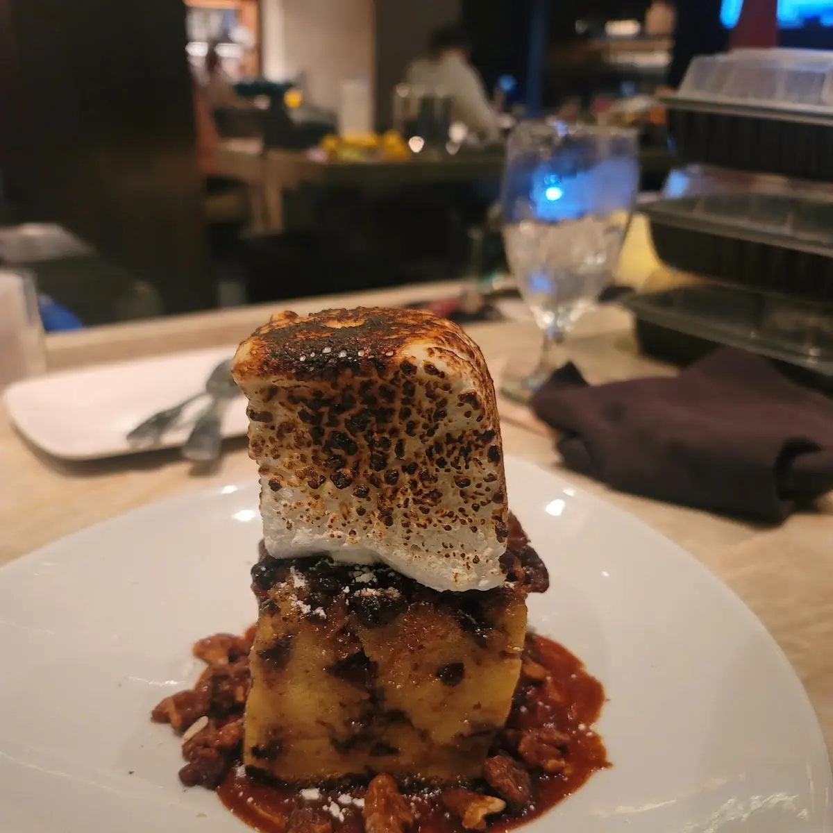 Rocky Road Bread Pudding Ve