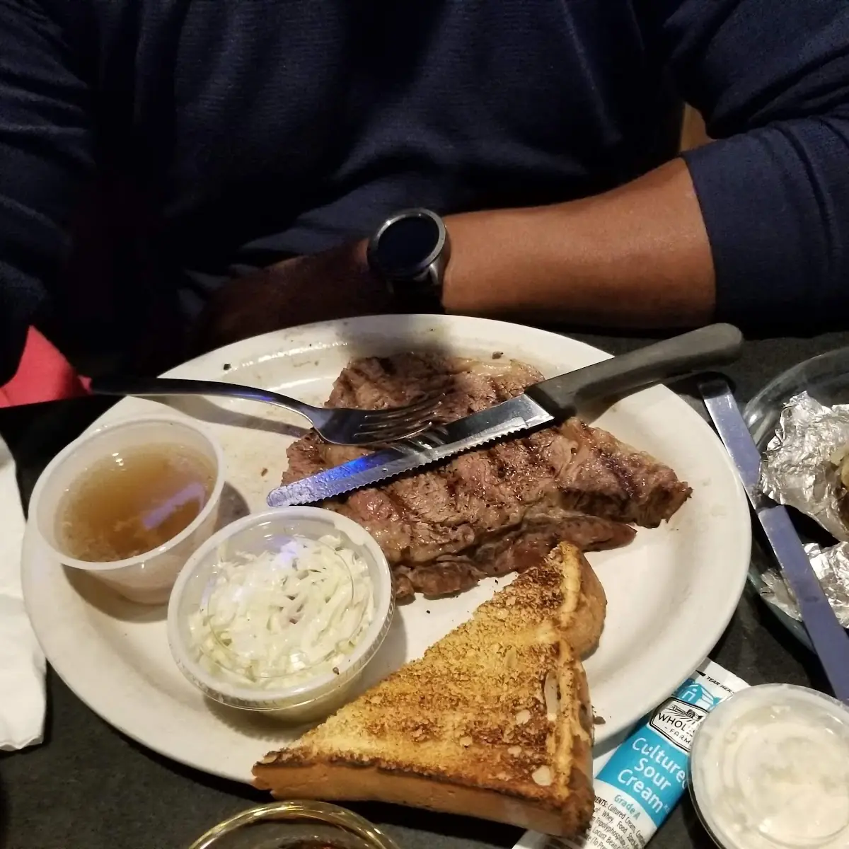 Fireside Steak & Eggs