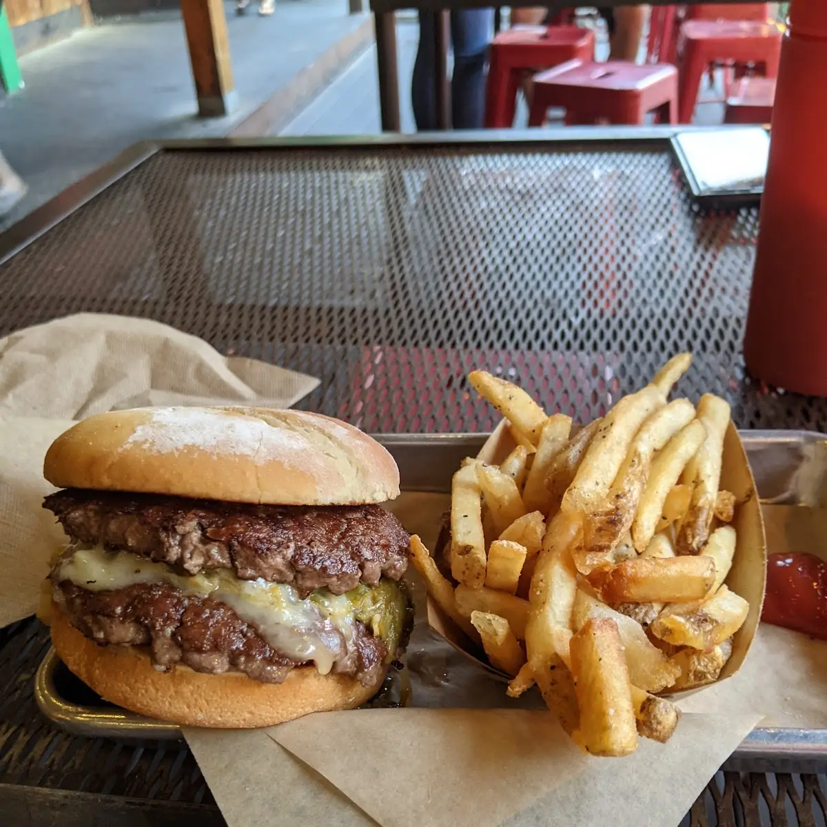 Double Cheese Burger