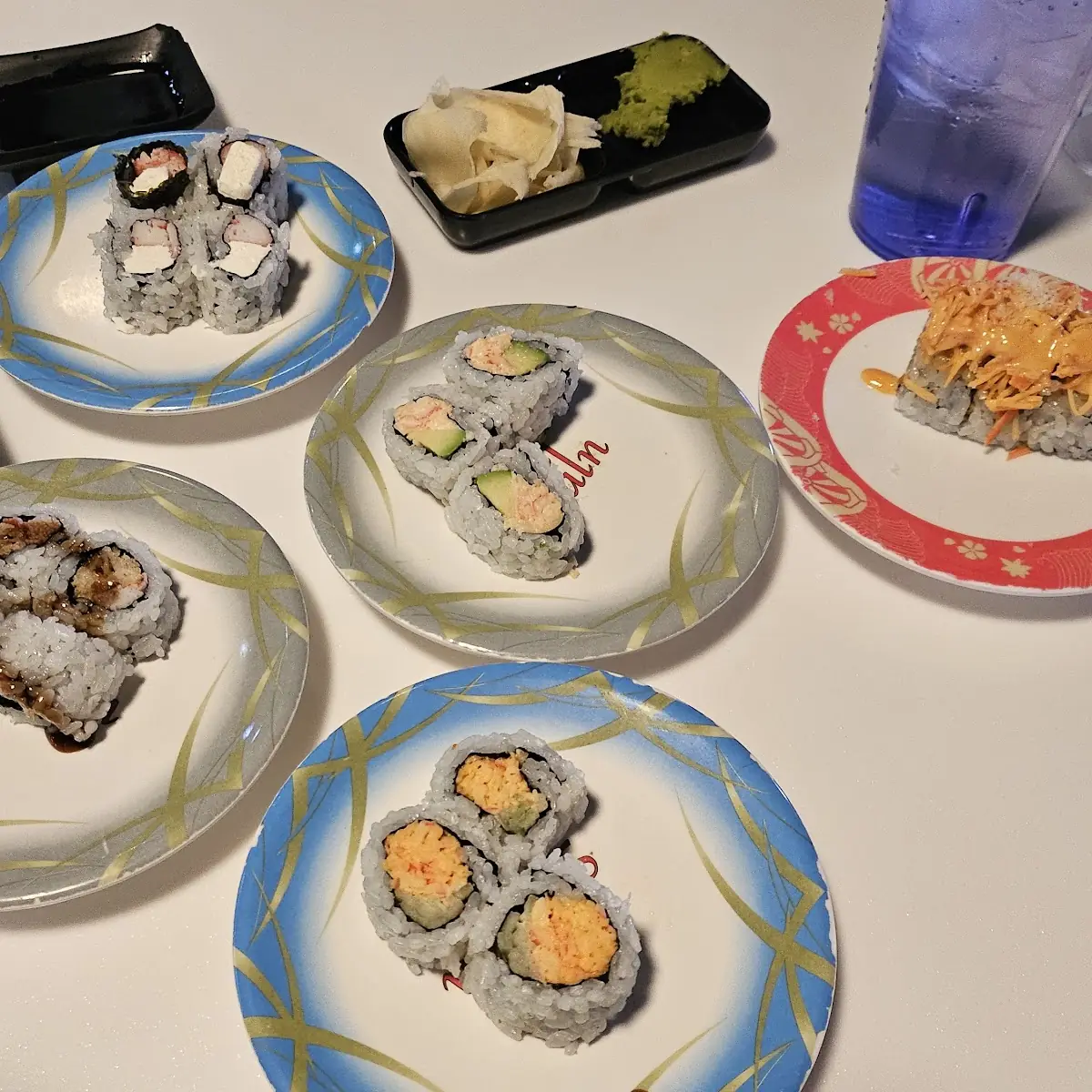 Assorted Sushi Rolls and Sides