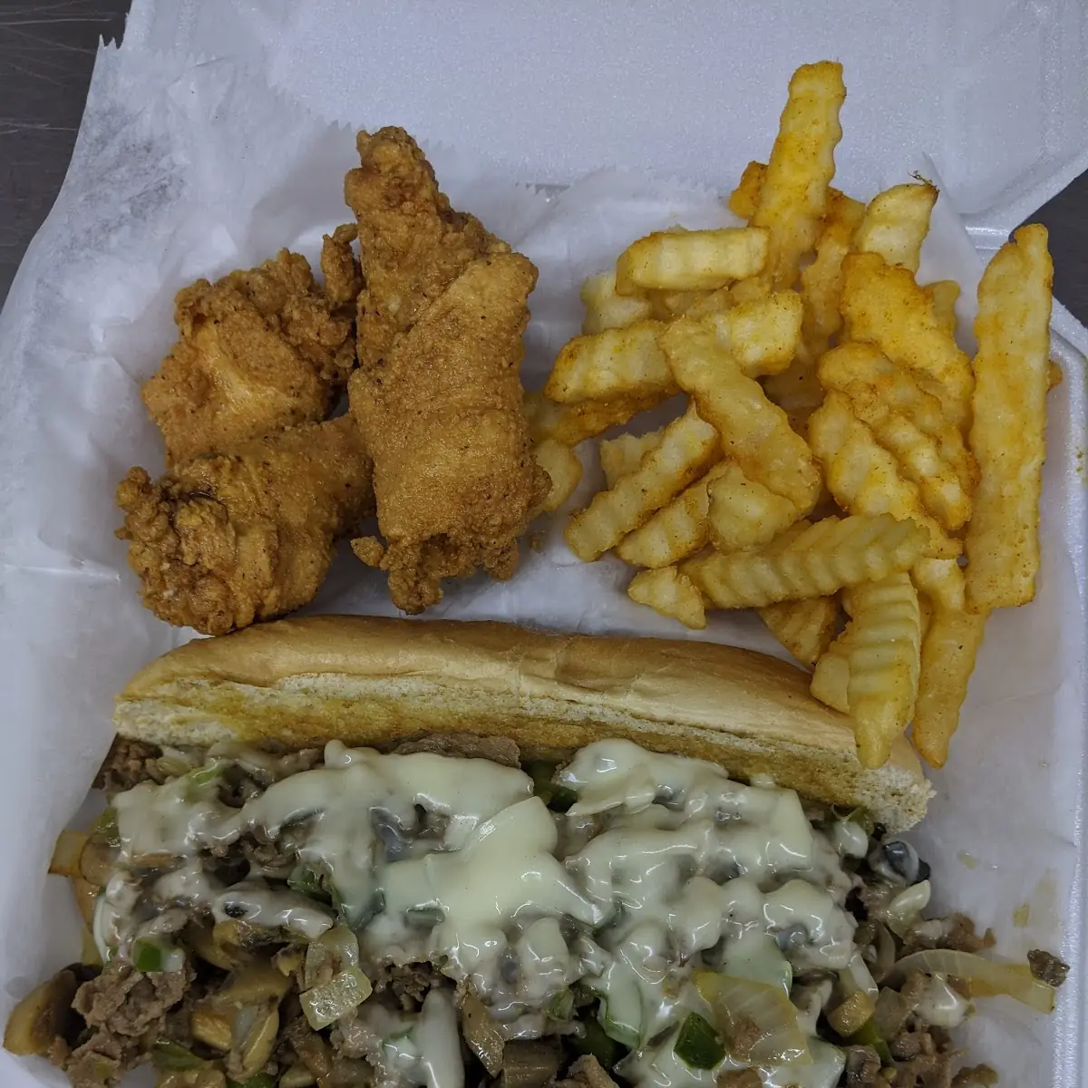 Philly Cheese Steak Combo