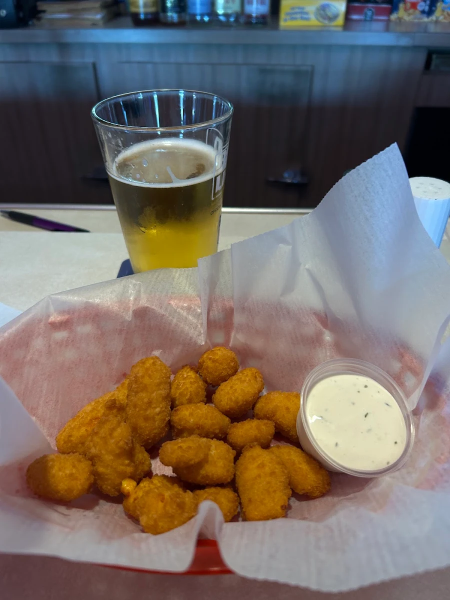 Cheese Curds and Beer
