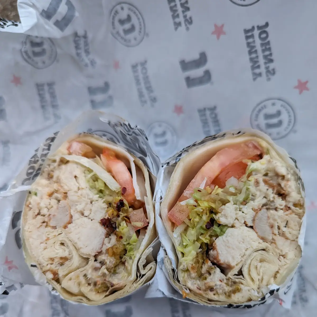 Jalapeño Ranch Chicken Wrap