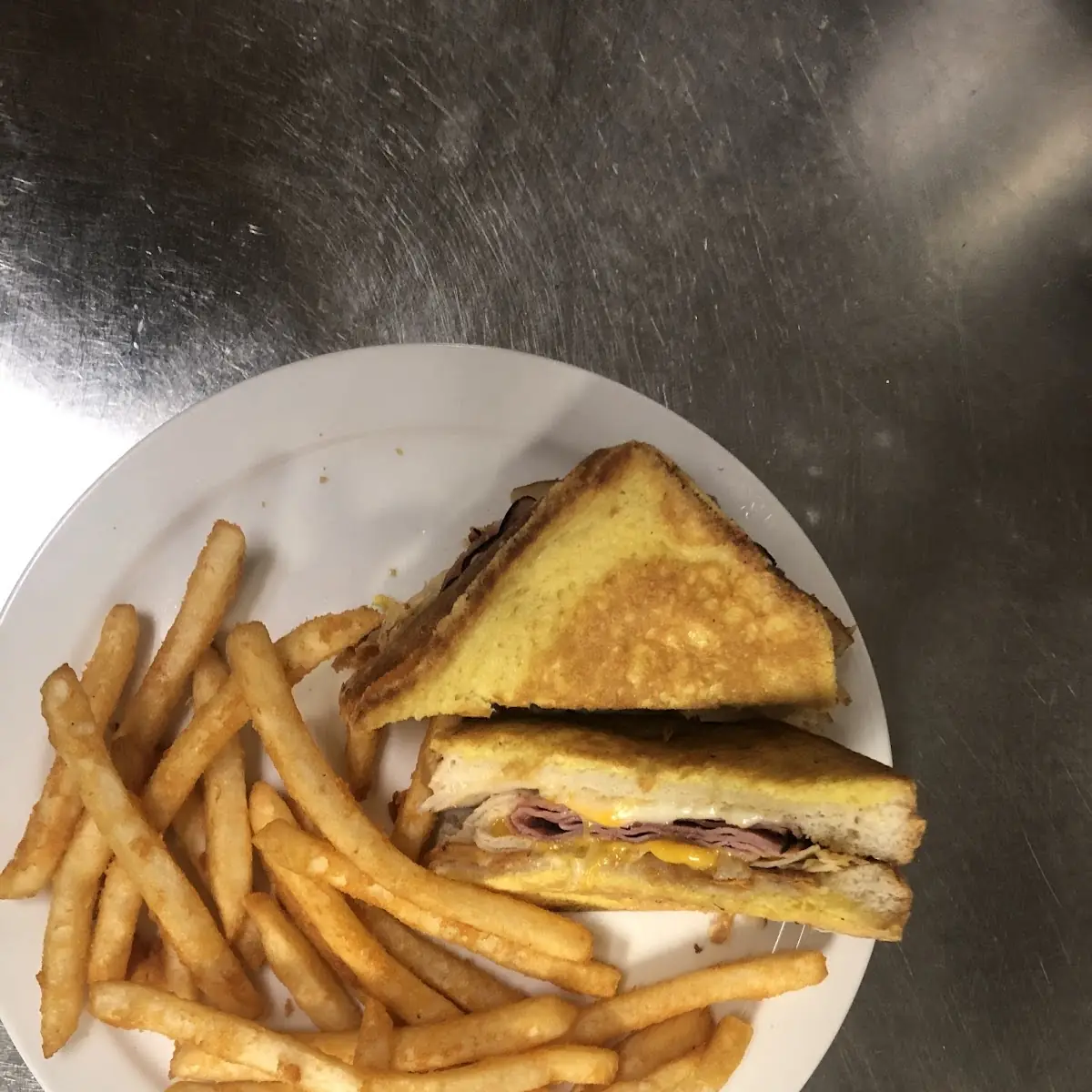 Grilled Cheese and Fries