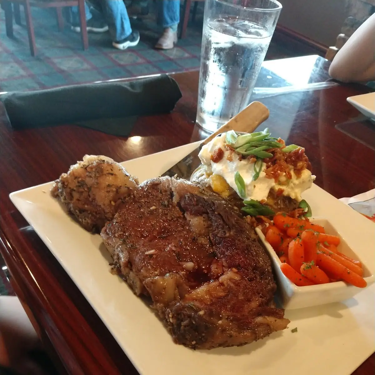 Prime Rib Loaded Baked Potato