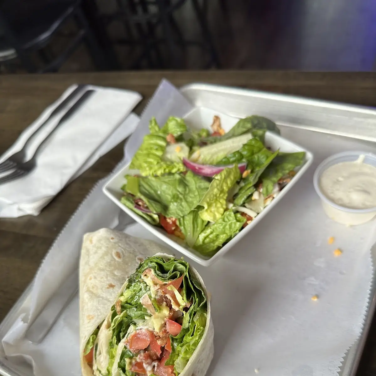 Chicken Caesar Wrap