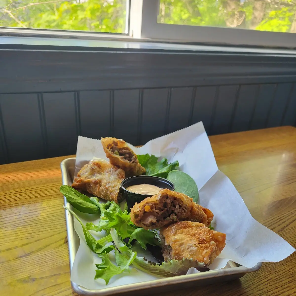 Steak and Cheese Egg Rolls