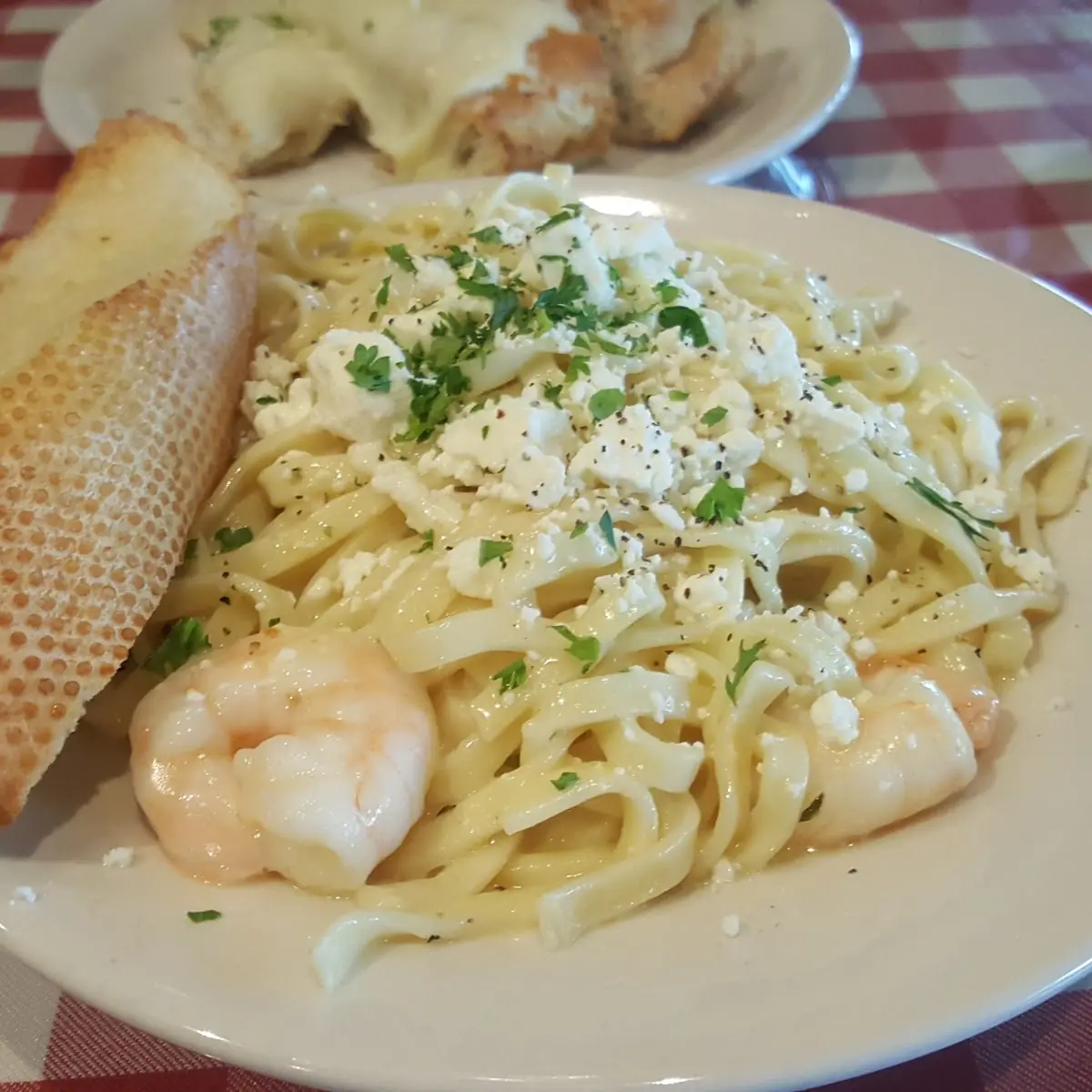 Shrimp Alfredo