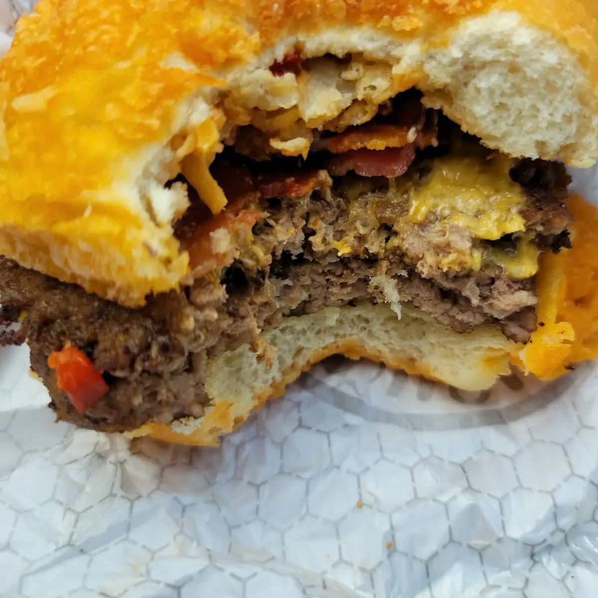 Cheddar Burger