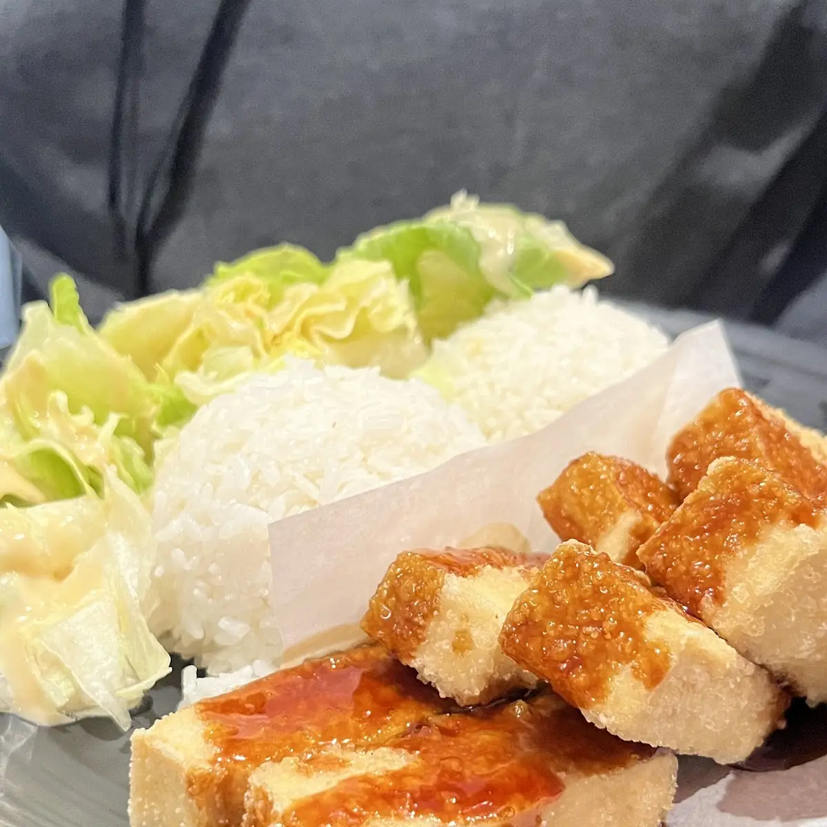 Crispy Tofu Teriyaki