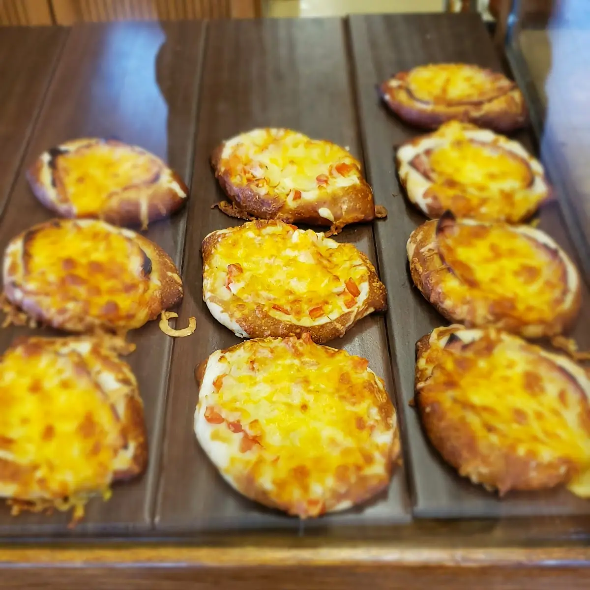 Pretzel Ham Egg and Cheese
