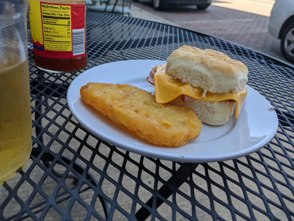 Ham and Cheese Biscuit