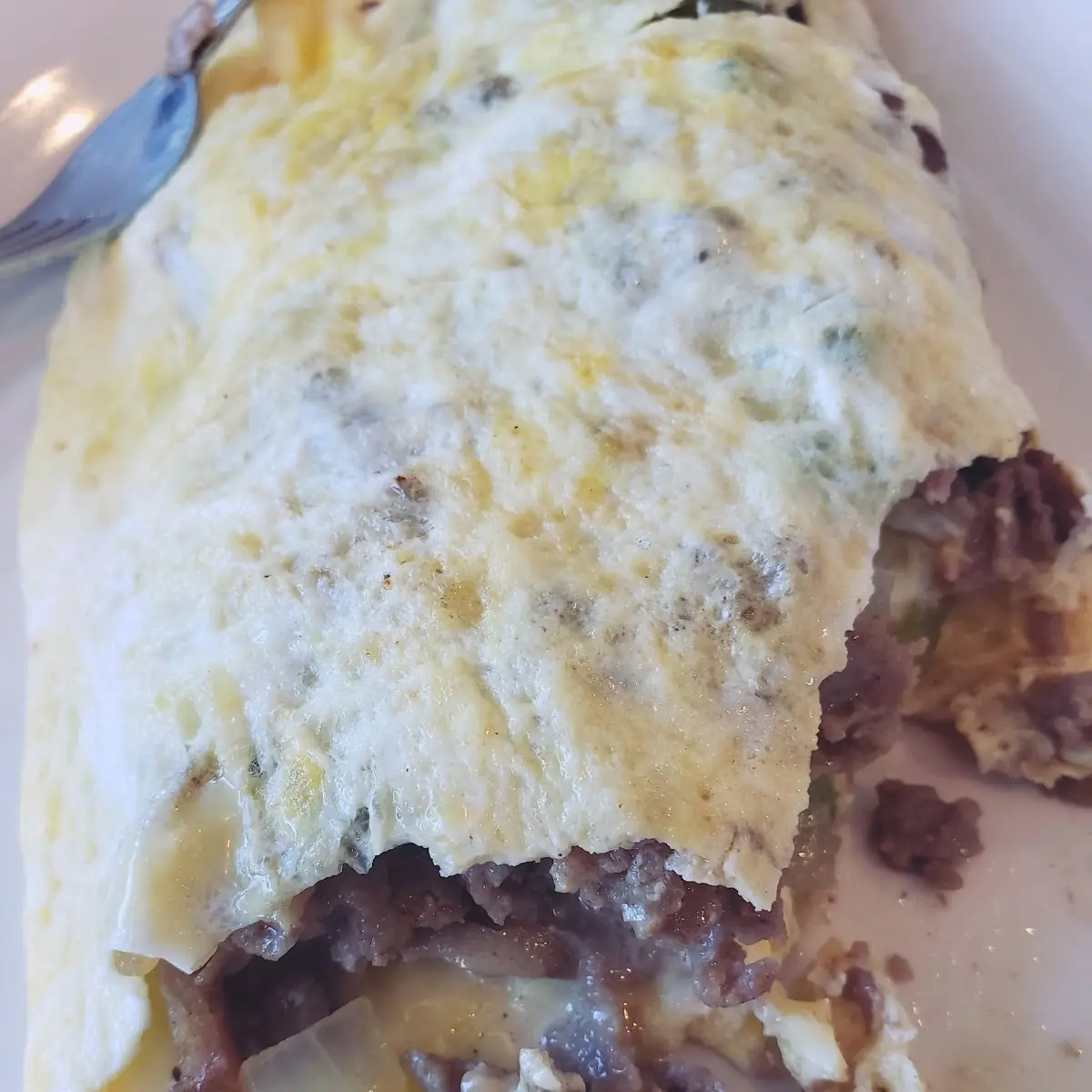 Cheese Steak Omelette