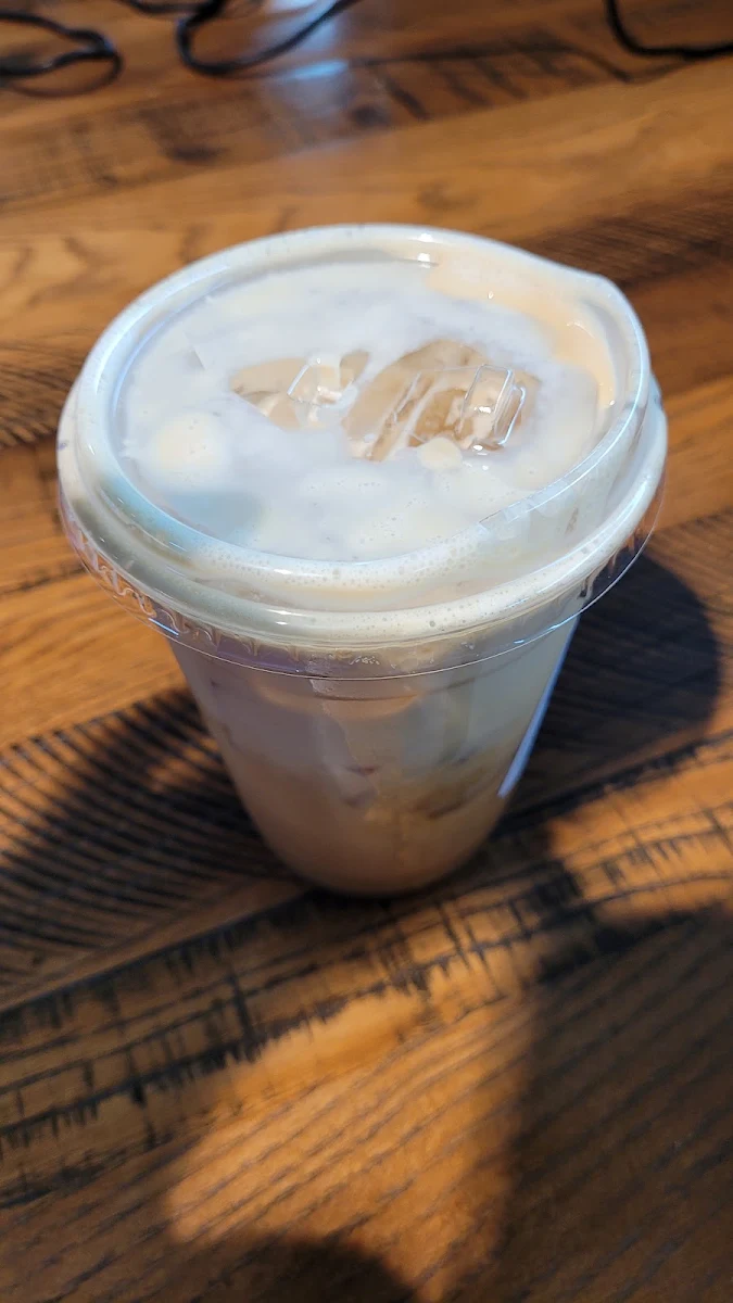 Iced Vanilla Americano Coffee