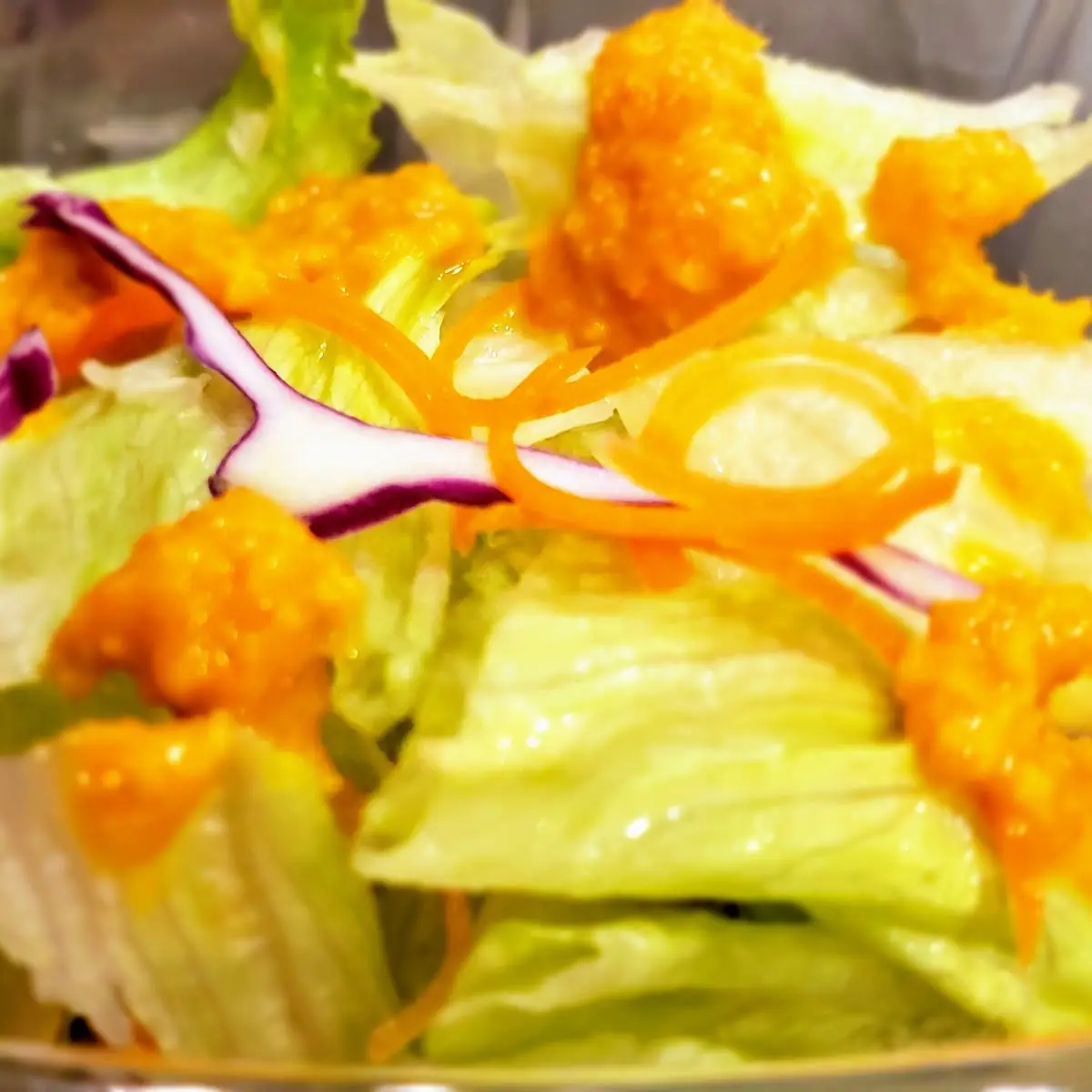 House Salad with Ginger Dressing