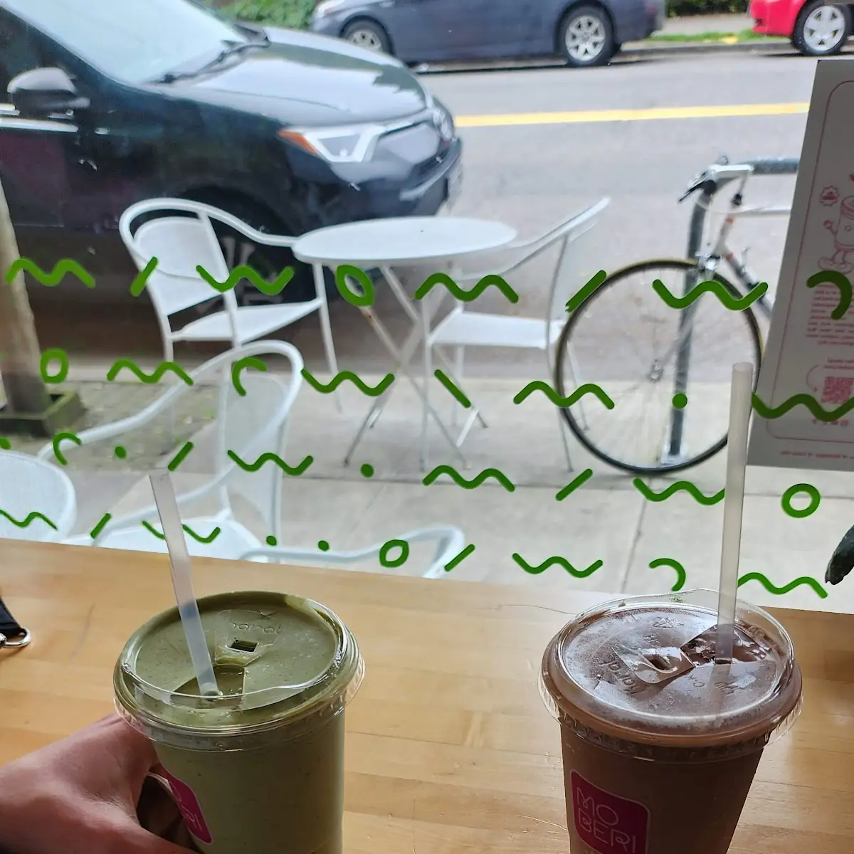 Iced Oat Milk Matcha Latte