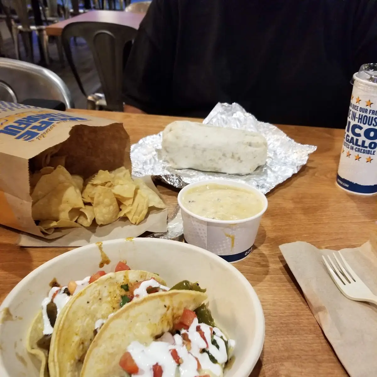 Taco and Burrito Made to Order with Chips & Queso