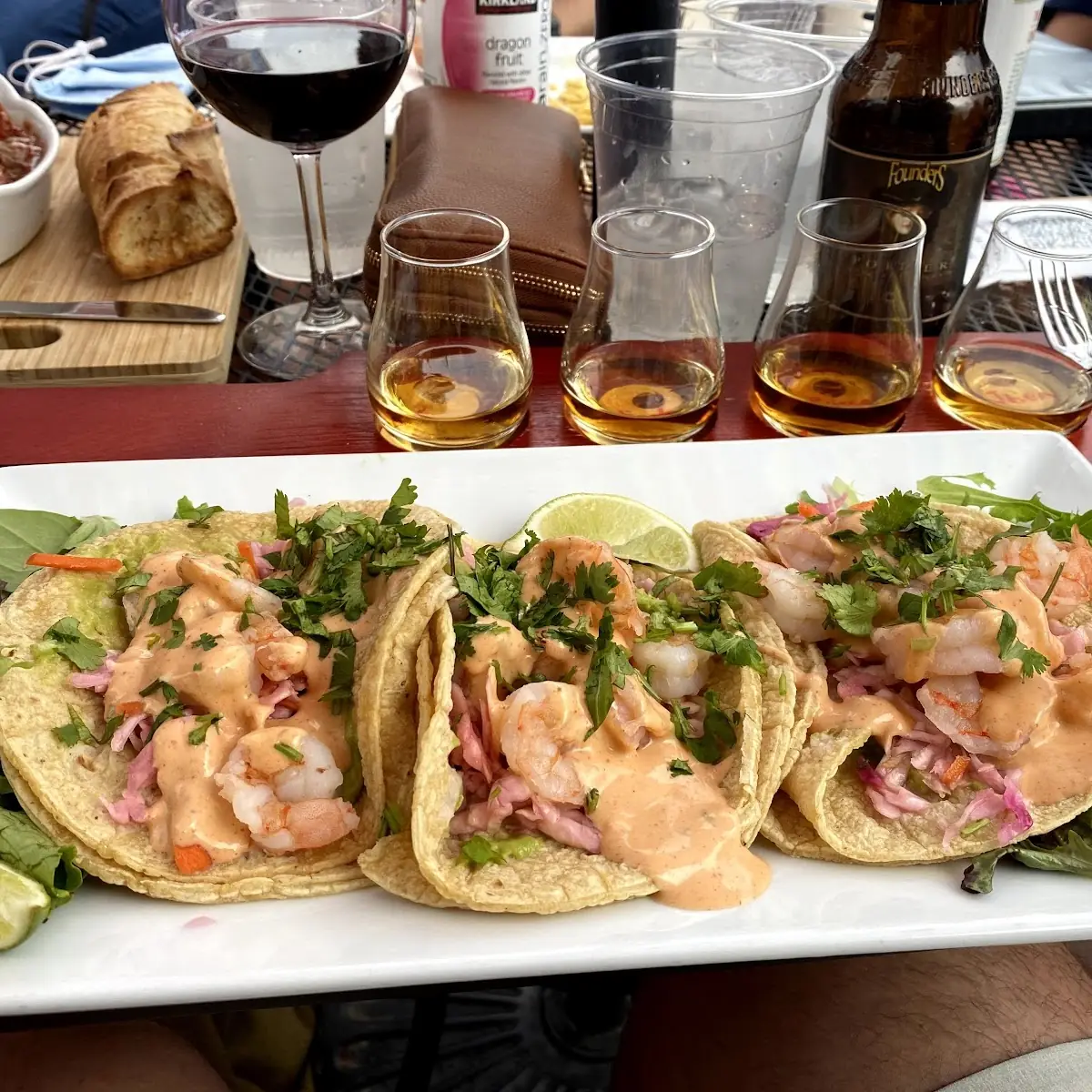 Spicy Shrimp Tacos