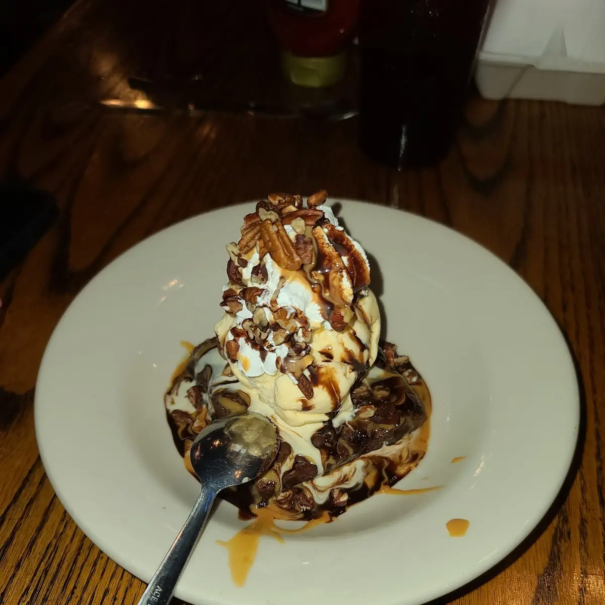 Turtle Brownie Sundae