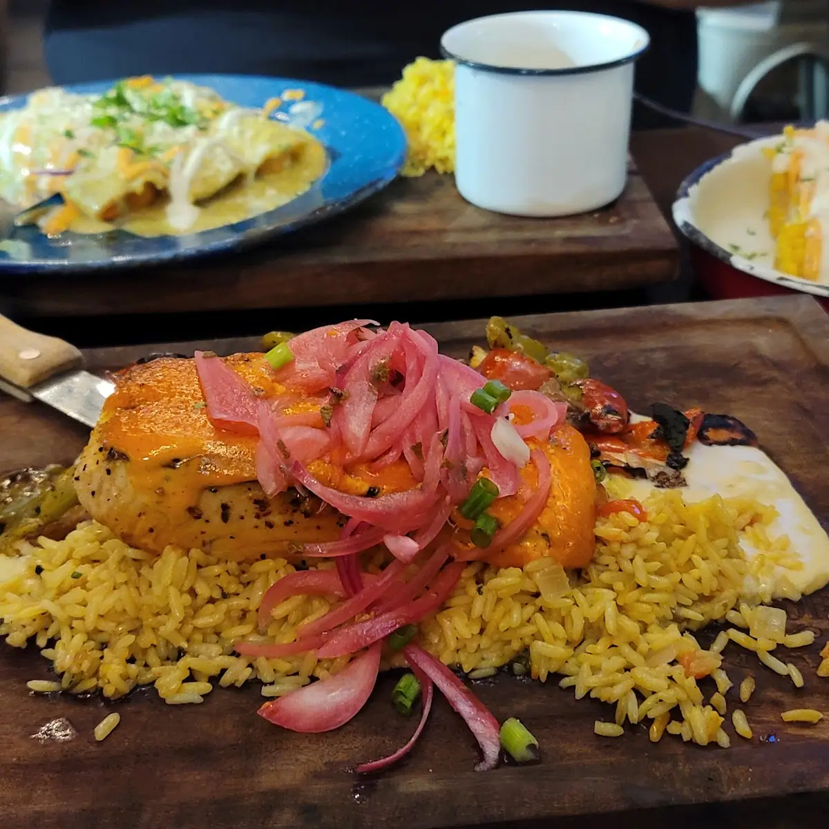 Grilled Salmon Plate