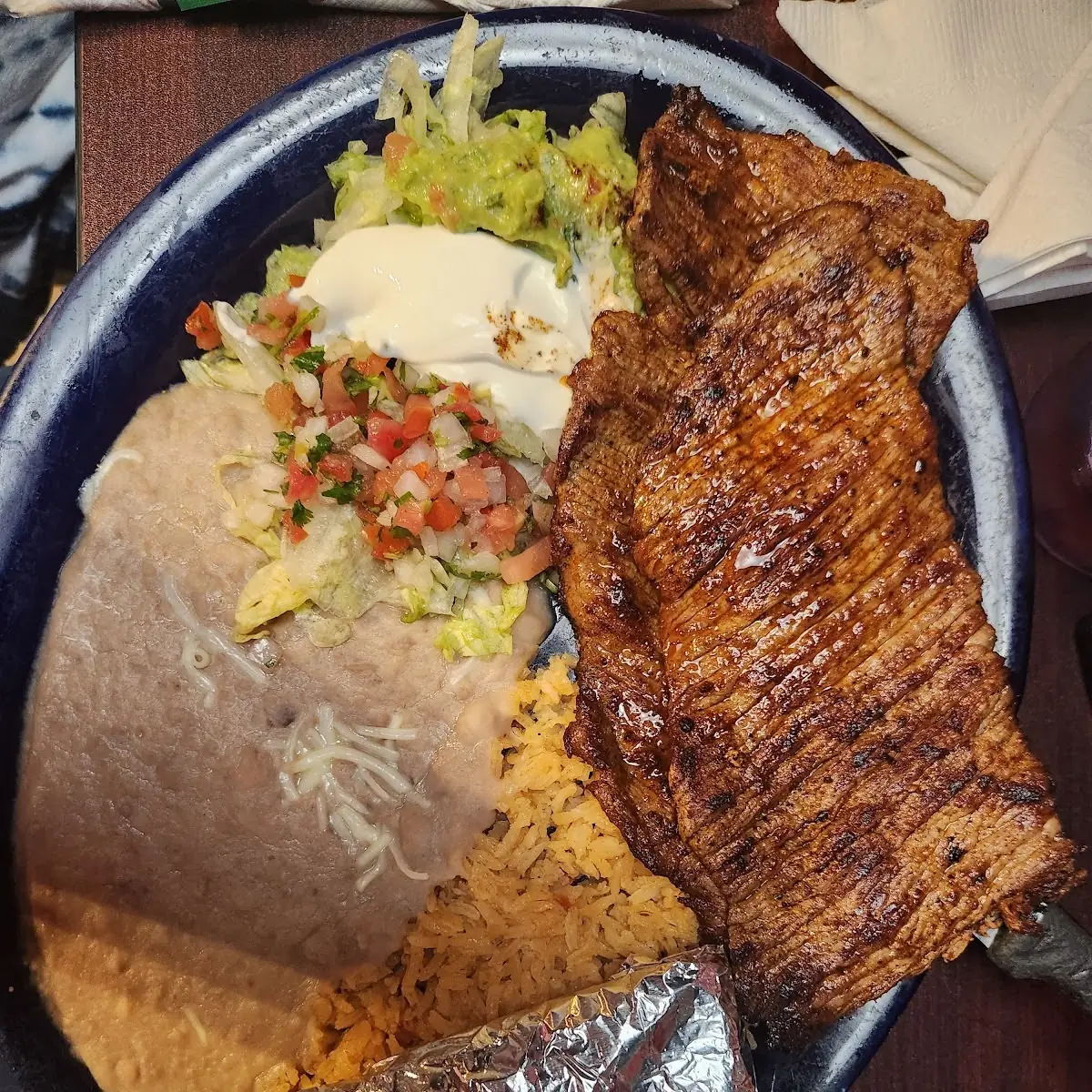 Carne Asada Plate