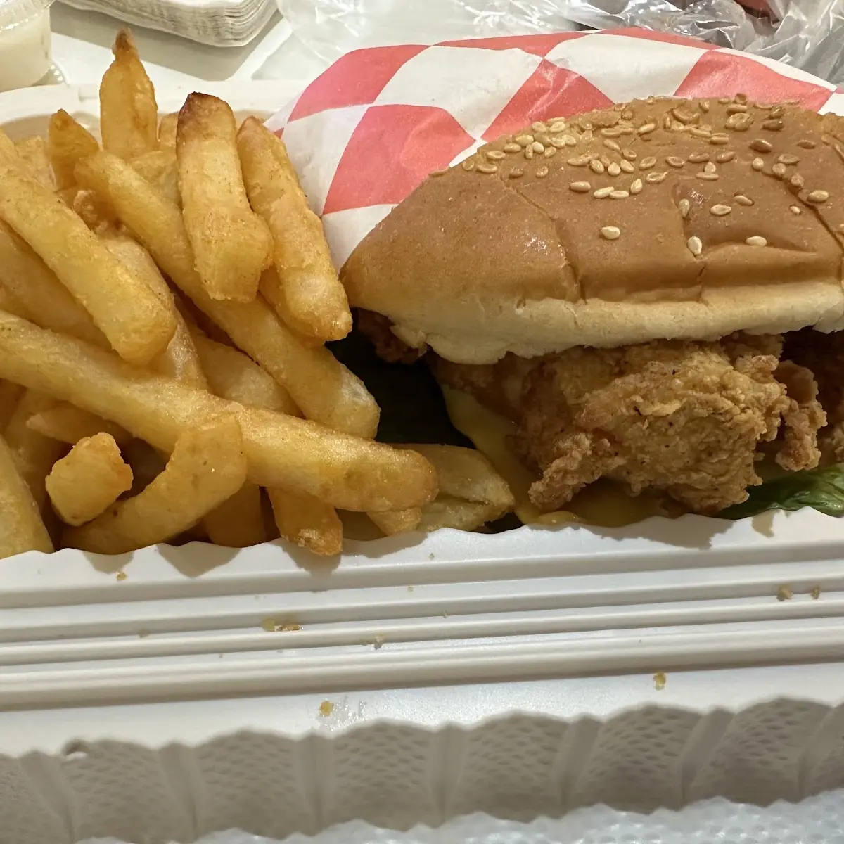 Regular Chicken Sandwich Combo