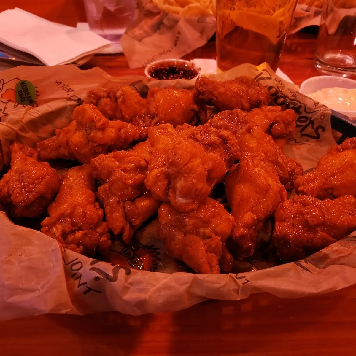 Korean BBQ Chicken Wings