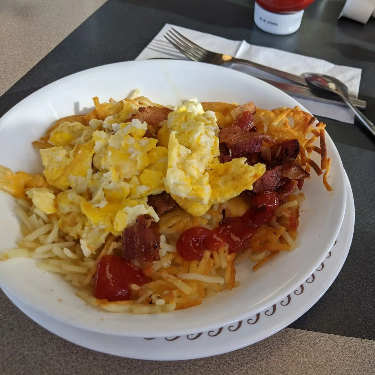 Bacon Hashbrown Bowl