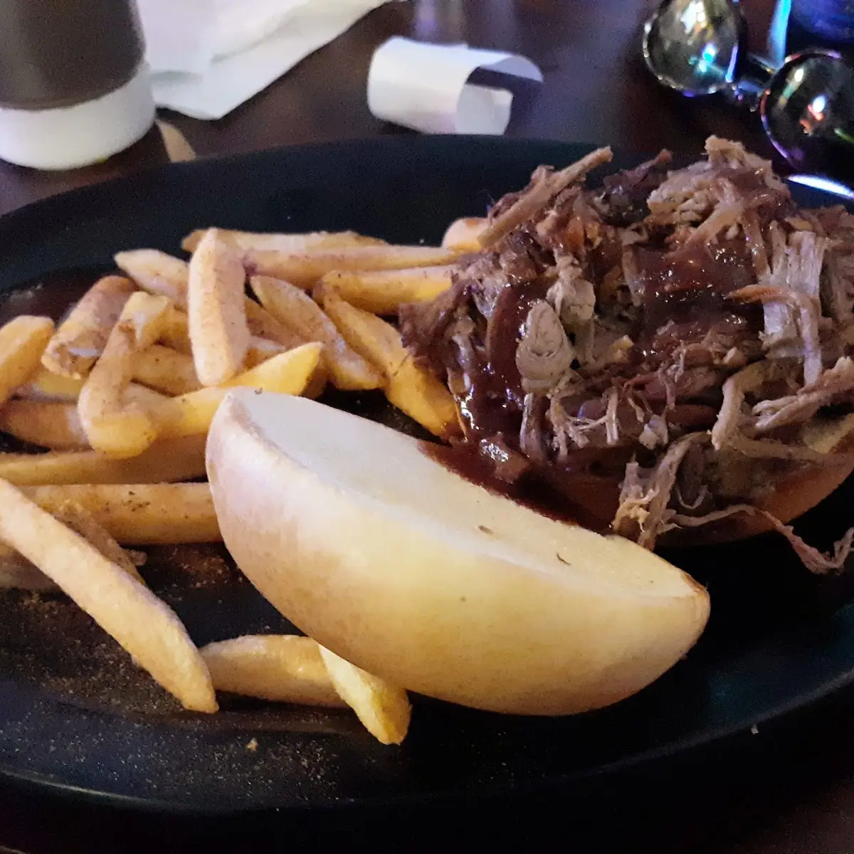 Pulled Brisket Sandwich