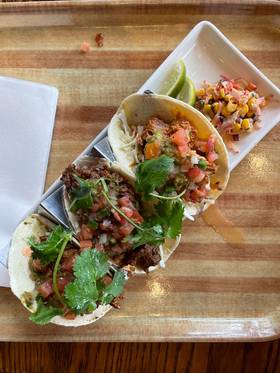 Niman Ranch Mole Beef Short Rib Tacos