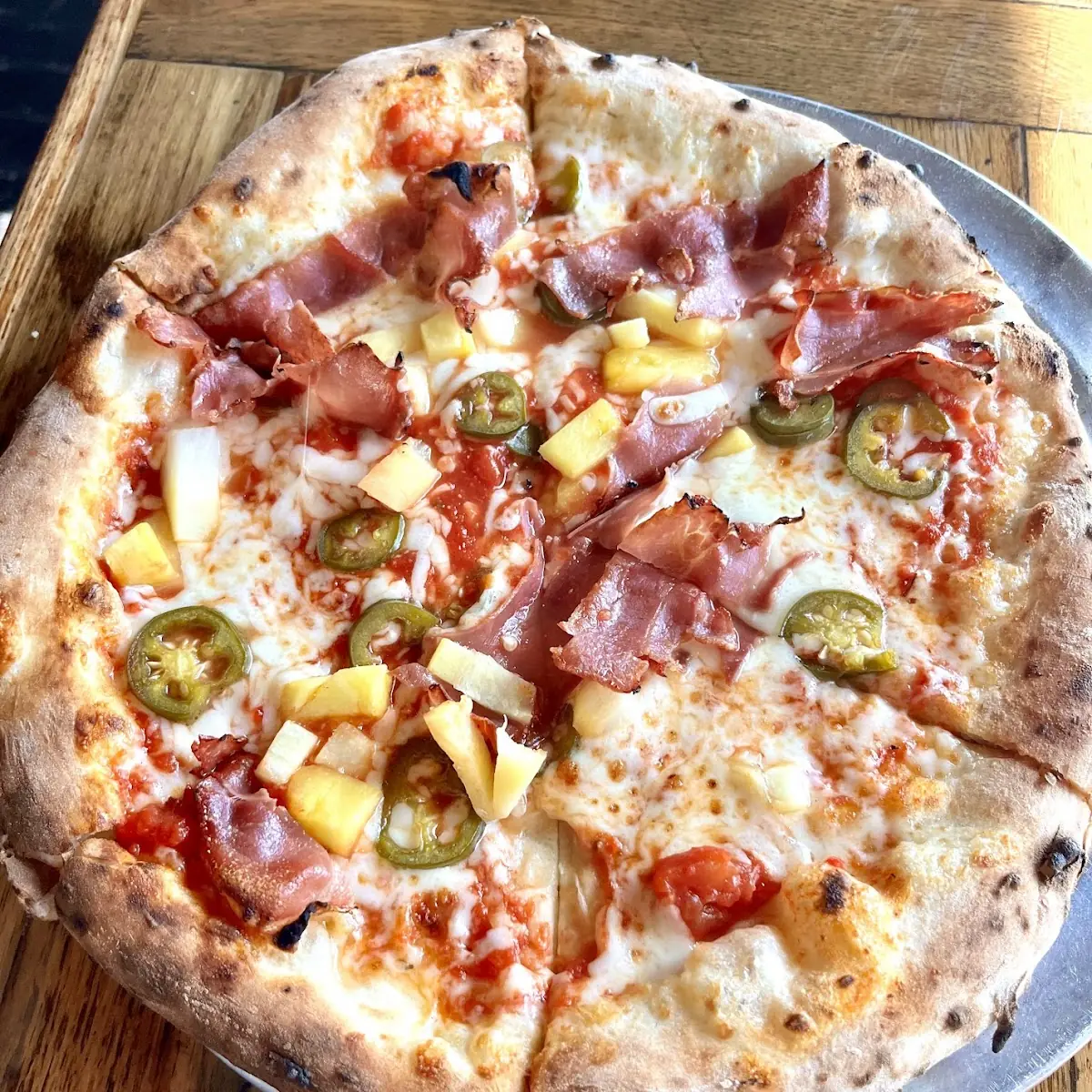 Hot Hawaiian Pizza