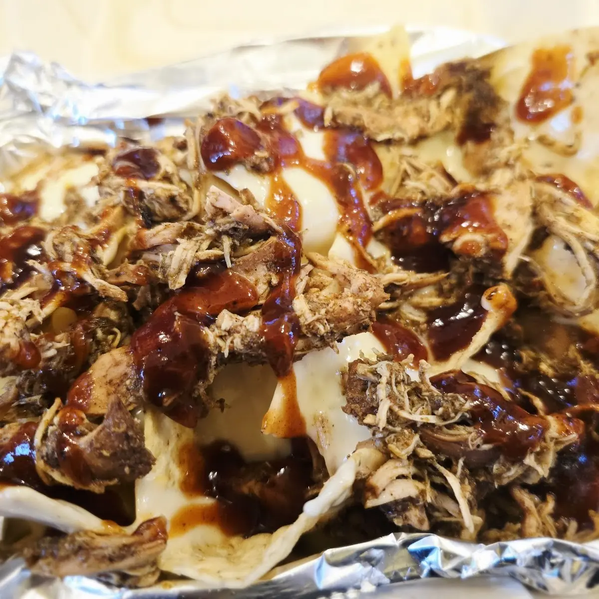 Smoke w Pulled Pork Flatbread