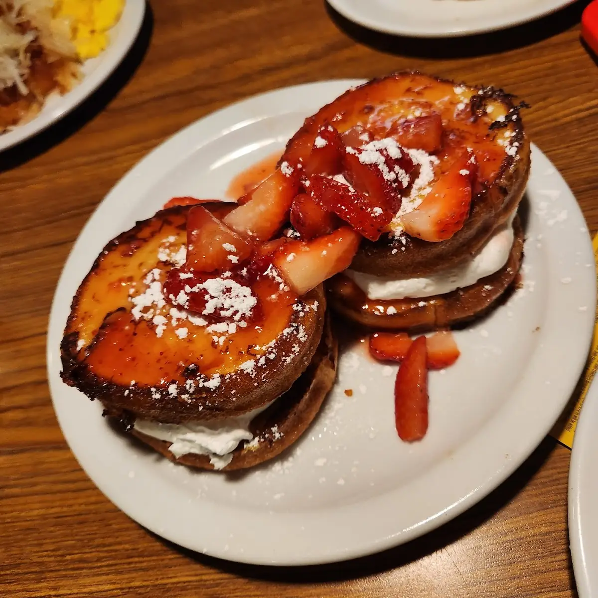 Sticky Bun Pancake Breakfast