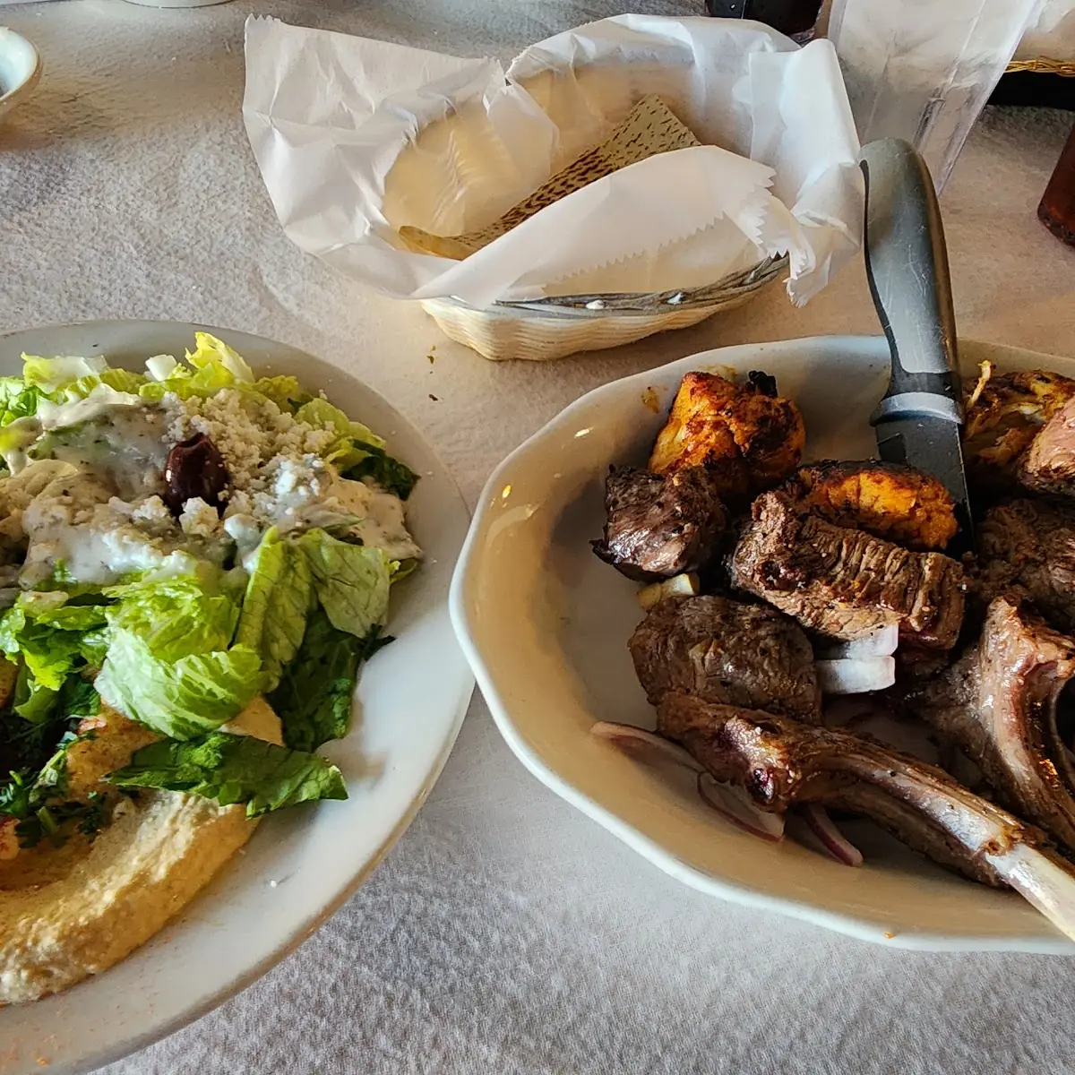 Kabob Sampler Platter