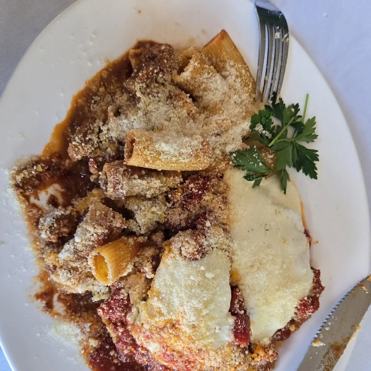 Chicken Parmigiana