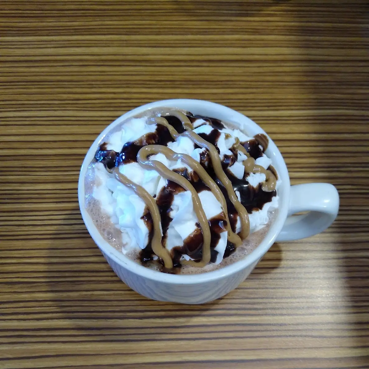 Peanut Butter Chocolate Hot Chocolate