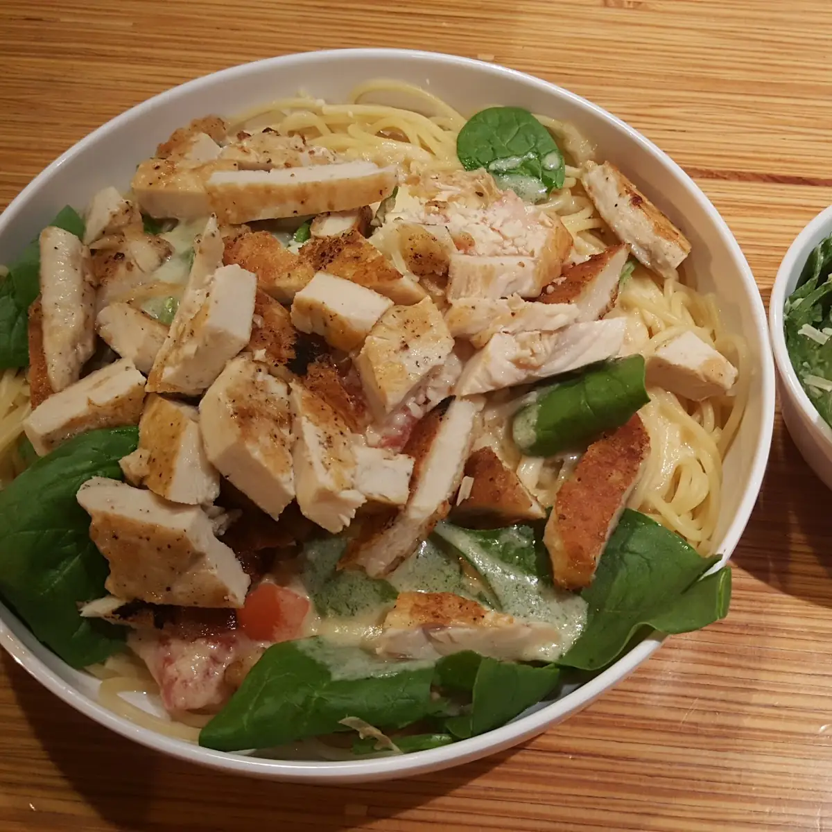 Alfredo with Grill Chicken
