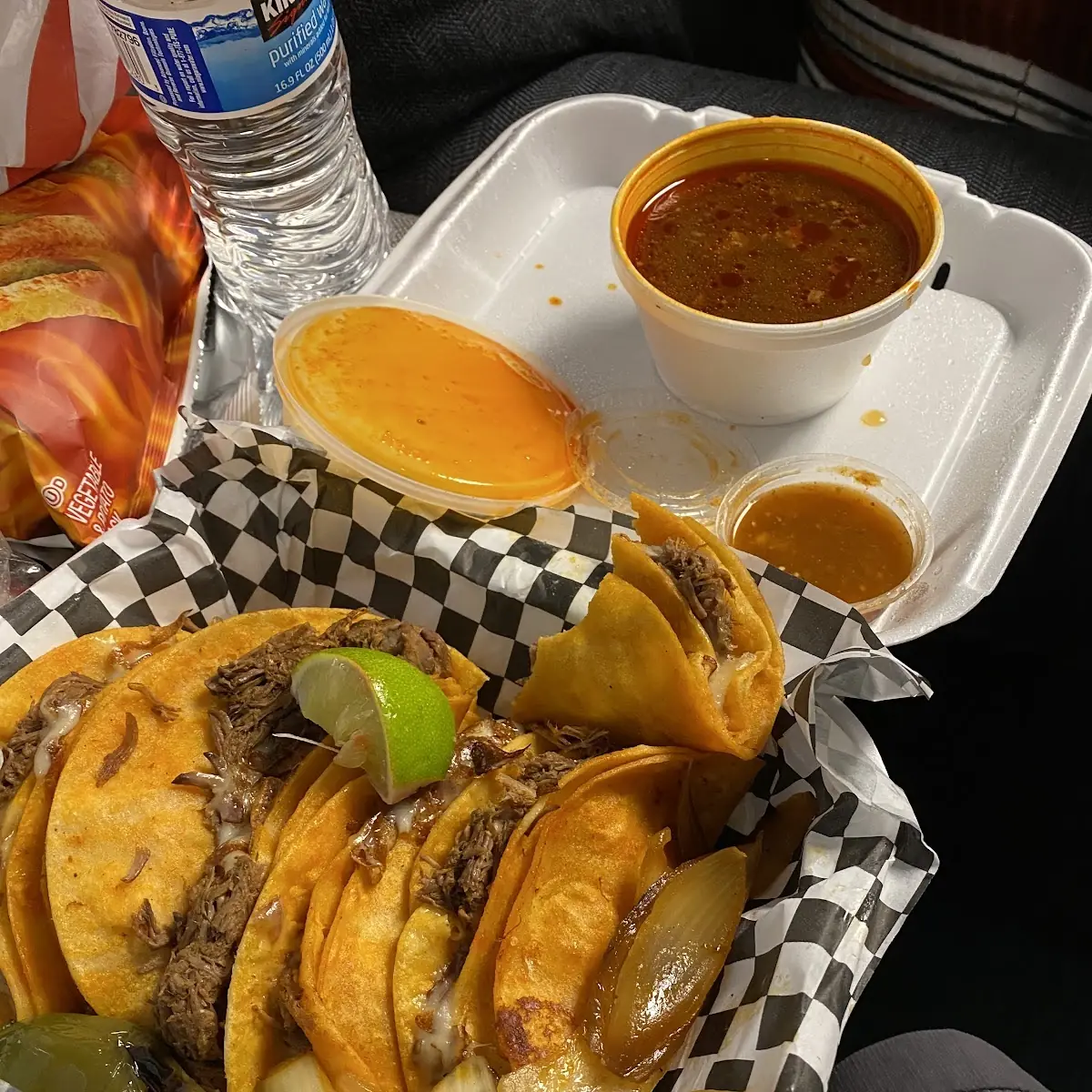 Crispy Taco with Cheese