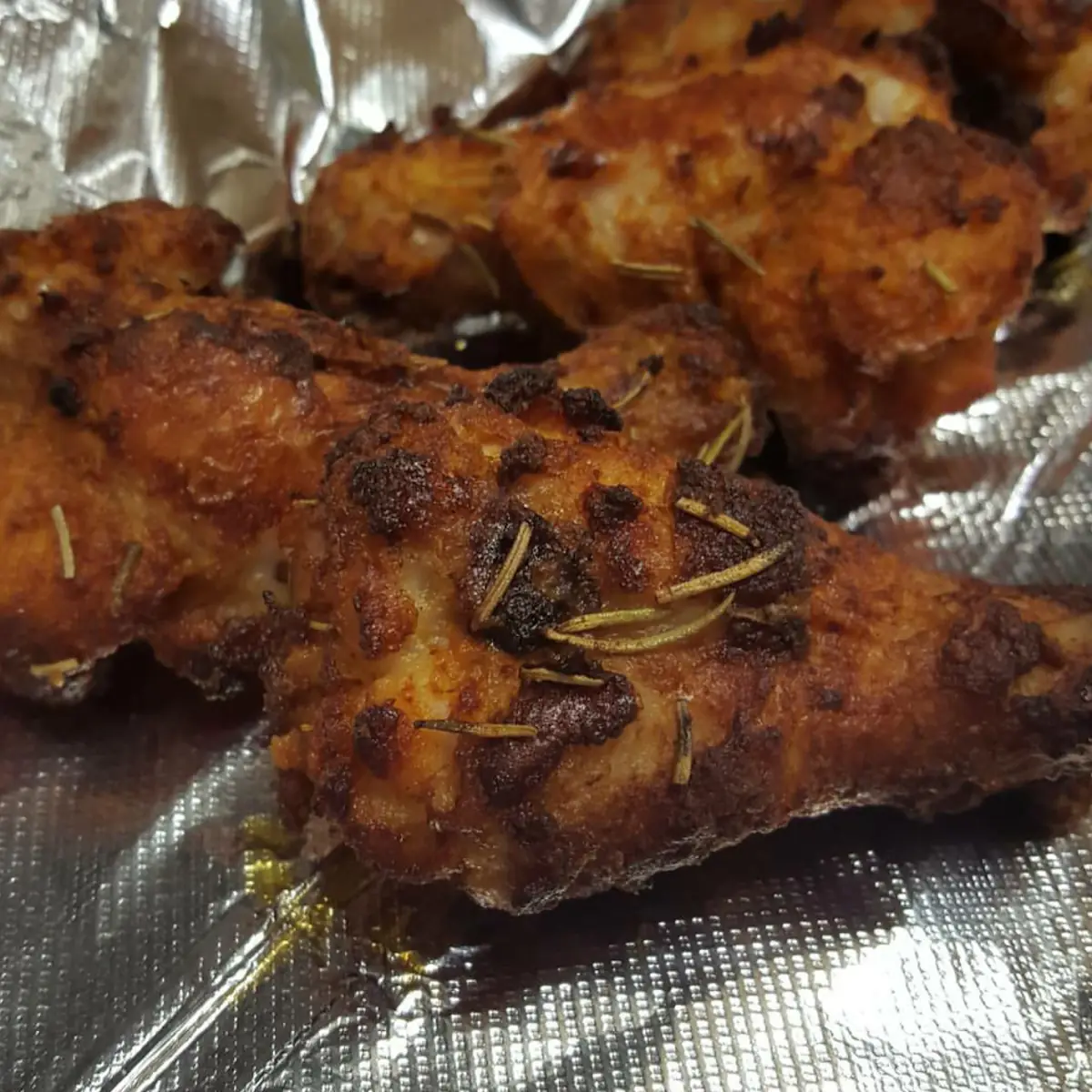 Hot Garlic Herb Wings